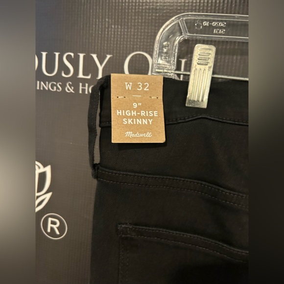 Madewell 9” High Rise Skinny Jeans NWT sZ W32 - Picture 3 of 6